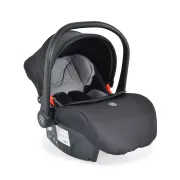 Cos auto tip scoica pentru bebelusi, Cangaroo Multi, 40-86 cm, 0-1.5 ani, siguranta si confort in masina, Gri