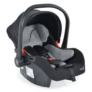 Cos auto tip scoica pentru bebelusi, Cangaroo Multi, 40-86 cm, 0-1.5 ani, siguranta si confort in masina, Gri