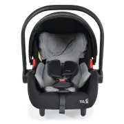 Cos auto tip scoica pentru bebelusi, Cangaroo Multi, 40-86 cm, 0-1.5 ani, siguranta si confort in masina, Gri