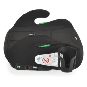 Inaltator auto copii Cangaroo I-Jet 125-150 cm, 6-12 ani, siguranta si confort in masina, Negru