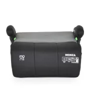 Inaltator auto copii Cangaroo Monza 125-150 cm, 6-12 ani, siguranta si confort in masina, Negru/Gri
