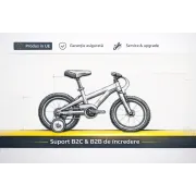 Bicicleta Copii Dhs Terrana 2023B, model 2026 - 20 Inch, Portocaliu-Negru