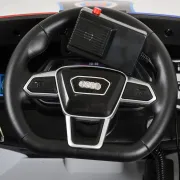 Masinuta electrica Audi RS e-tron Police pentru copii Moni, Alb
