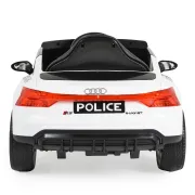 Masinuta electrica Audi RS e-tron Police pentru copii Moni, Alb