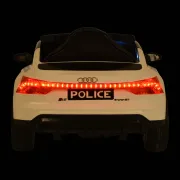 Masinuta electrica Audi RS e-tron Police pentru copii Moni, Alb