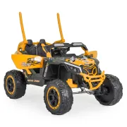 Masinuta electrica SUV pentru copii Moni BO Kansas Portocaliu