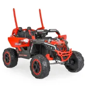 Masinuta electrica SUV pentru copii Moni BO Kansas, Rosu