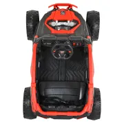 Masinuta electrica SUV pentru copii Moni BO Kansas, Rosu