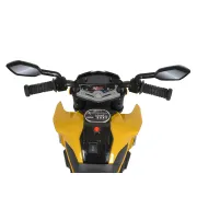 Motocicleta electrica pentru copii Moni BO Colombo, Galben