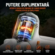 Motoferastrau electric compact Litheli U20MC00, 20V, acumulator 2Ah inclus, lama 150 mm