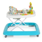 Premergator pentru bebelusi Moni Forest, centru de activitati, inaltime reglabila, Albastru