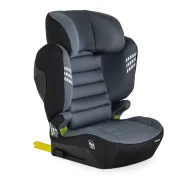 Scaun auto copii Cangaroo Performance 100-150 cm, 4-12 ani, siguranta si confort in masina, Gri/Negru