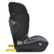 Scaun auto copii Cangaroo Performance 100-150 cm, 4-12 ani, siguranta si confort in masina, Gri/Negru