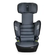 Scaun auto copii Cangaroo Performance 100-150 cm, 4-12 ani, siguranta si confort in masina, Gri/Negru
