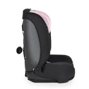 Scaun auto copii Cangaroo START 76-150 cm, 1-12 ani, siguranta si confort in masina, Negru/Roz