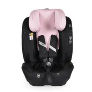 Scaun auto copii Cangaroo START 76-150 cm, 1-12 ani, siguranta si confort in masina, Negru/Roz