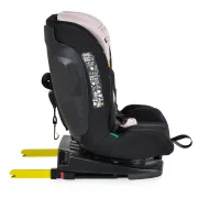 Scaun auto copii Cangaroo Vamos 40-150 cm, 0-12 ani, siguranta si confort in masina, Negru/Roz
