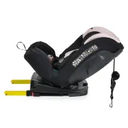 Scaun auto copii Cangaroo Vamos 40-150 cm, 0-12 ani, siguranta si confort in masina, Negru/Roz