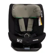 Scaun auto copii Cangaroo Vamos 40-150 cm, 0-12 ani, siguranta si confort in masina, Negru/Verde