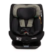 Scaun auto copii Cangaroo Vamos 40-150 cm, 0-12 ani, siguranta si confort in masina, Negru/Verde