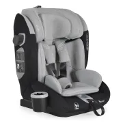 Scaun auto copii Cangaroo Falcon 76-150 cm, 1-12 ani, siguranta si confort in masina, Gri/Negru