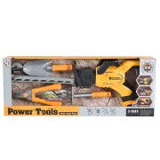 Set motocoasa de jucarie cu unelte de gradinarit, sunete si lumini T021