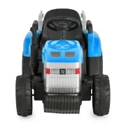Tractor electric pentru copii Moni Dallas cu remorca, Albastru