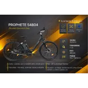 Bicicleta electrica Prophete 54804 - 28 inch, M, Negru