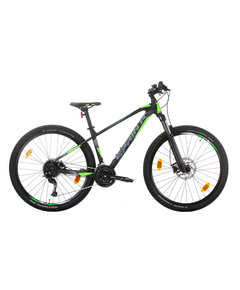 Bicicleta MTB Sprint Apolon 27.5 Negru Mat/Verde Neon 400 mm