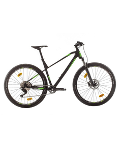 Bicicleta MTB Sprint Apolon Pro 29 Negru Mat/Verde Neon 480 mm