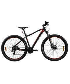 Bicicleta Mtb Devron Riddle 2023 RM0.9 - 29 Inch, XL, Negru-Rosu, Culoare produs: Negru/Rosu, Marime produs: XL