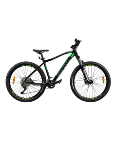 Bicicleta Mtb Devron Riddle 2023 RM3.7 - 27.5 Inch, L, Negru, Culoare produs: Negru/Verde, Marime produs: L