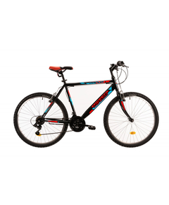 Bicicleta Mtb Dhs 2603 - 26 Inch, 430 mm, Negru, Culoare produs: Negru, Marime produs: S