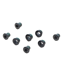 Chain Ring Bolt Kit - Aluminum, Black