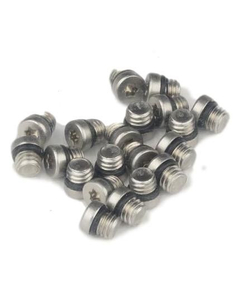 Reservoir Bleed Screw/O-Ring Stainless - Silver