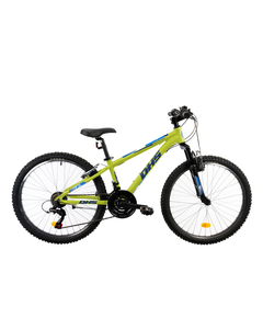 Bicicleta Copii Dhs Terrana 2423 2022 - 24 Inch, Verde, Culoare produs: Verde
