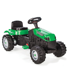 Tractor Pilsan 07314 Cu Pedale - Verde, Culoare produs: Verde