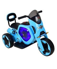 Tricicleta Electrica Cu 3 Roti Racceway, Albastru, Culoare produs: Albastru