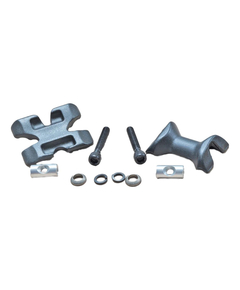 Kit Prindere Post Double Clamp, Gri