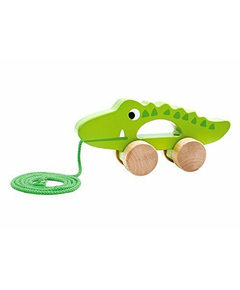 Jucarie de tras, Crocodil Tooky Toy,lemn