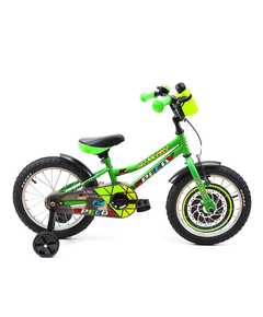Bicicleta Copii Dhs 1601 - 16 Inch, Verde, Culoare produs: Verde