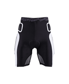 Pantaloni Scurti Ciclism Protectie Mtb O'Neal Pro Short - L, Negru-Alb, Marime produs: L