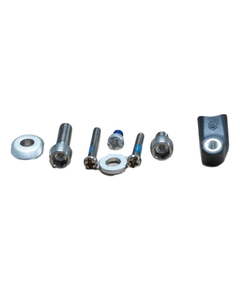 Red Front Derailleur Spare Parts Kit - Silver
