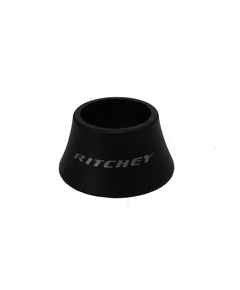 Distantier Cuvete furca Ritchey, conic H25mm, 1-1/8", compozit, negru mat
