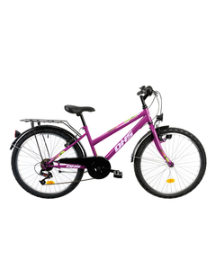 Bicicleta Copii Dhs Terrana 2414 - 24 Inch, Violet, Culoare produs: Violet
