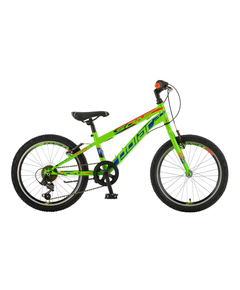 Bicicleta Copii Polar Sonic - 20 Inch, Verde-Portocaliu, Culoare produs: Verde/Portocaliu, Dimensiune roata produs: 20 inch