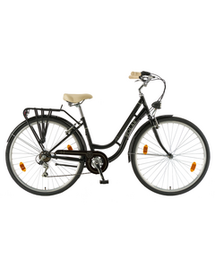 Bicicleta Oras Polar Grazia Retro 6s - 28 inch, M, Negru, Culoare produs: Negru, Marime produs: M