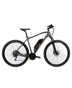 Bicicleta Electrica Afisport C17 - 28 Inch, L-XL, Gri, Culoare produs: Gri, Marime produs: L-XL, Varianta produs: Barbati