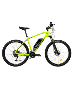 Bicicleta Electrica Devron Riddle M1.7 - 27.5 Inch, L, Verde Neon, Culoare produs: Verde