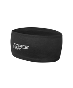 Bandana Ciclism Force Move Sport, L-XL, Negru